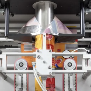 Máquina Empacadora de <span class=keywords><strong>Arroz</strong></span> y Frijoles de Sellado Cuádruple 520 de Fábrica Directa, Máquina Empacadora Vertical de Sobres de Azúcar - Product Image 4