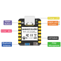 SeeedStudio XIAO nRF52840 Sense AI Development Board Module IoT Tiny ML/Tensor Flow Lite-IMU/Microphone Bluetooth5.0
