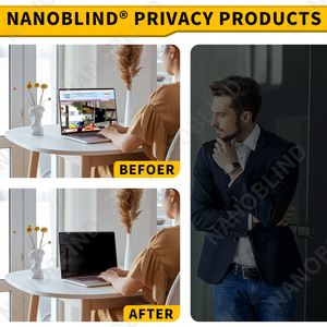 NANOBLIND Filtre d'écran de confidentialité anti-espion pour écran d'ordinateur portable de 15.6 pouces pour Asus Acer Lenovo Tablet PC Universal PET Plastic Material - Product Image 5