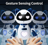 Robot compagnon interactif programmable pour l'apprentissage - Jouets en plastique pour enfants de 5 à 7 ans