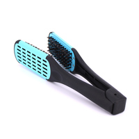 Lisseur de cheveux naturelle, brosse pour salon de coiffure,, privée, poils de sanglier, accessoire professionnel