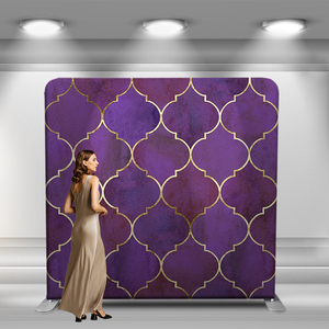 8ft 10ft federa federa cuscino tensione diritta tessuto display tubo cornice festa di compleanno tensione tessuto sfondo - Product Image 1