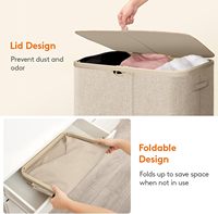 Grand panier à linge pliable à 3 compartiments, étiquette personnalisée, panier de rangement pour vêtements pliable et haut avec sacs amovibles