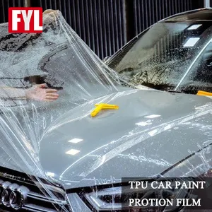 Filme de proteção para pintura corporal de carro, TPU PPF transparente autocurativo anti-riscos, envoltório de vinil anti-amarelecimento de 7,5 mil PPF