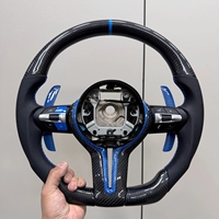 Volant de voiture en fibre de carbone pour BMW F06 F30 F07 F10 F20 F25 F32 F34 F35 F36 F48 E71 X5 M3 M5 M6 F11 F15 F22 F80 F90 E90 E71