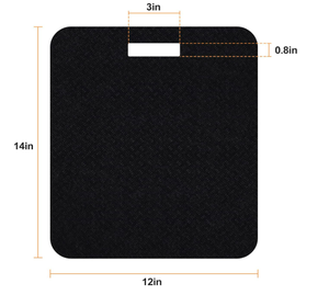 Tapete Resistente al Calor para Freidora de Aire con Función Deslizante, 2 Piezas de 12x14 Pulgadas, Protector de Encimera para <span class=keywords><strong>Cosori</strong></span> y Ninja - Product Image 2