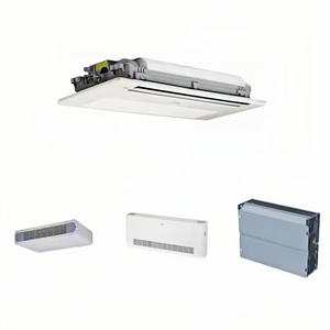 Midea Trần 1 cách Cassette điều hòa không khí cho khách sạn nhà biệt thự trường 220 ~ 240V làm mát sưởi ấm thương mại đơn vị cuộn dây Quạt - Product Image 3