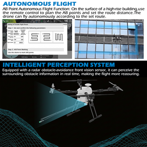 Dron de Limpieza Automatizado de Alta Presión Profesional Superior con Sensores para Limpieza de Paneles Solares - JIUSI D15R - Product Image 3