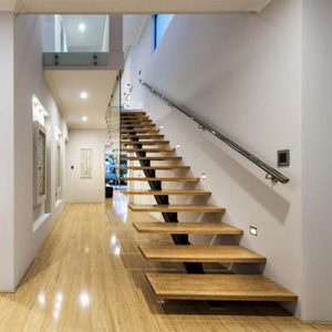 Cầu Thang Thẳng Phong Cách Hot Cầu Thang Thép Đáng Tin Cậy Trong Nhà Cầu Thang Thiết Kế Lan Can Bán Sỉ - Product Image 4