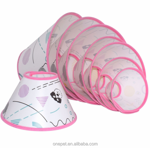 Камуфляжный медицинский хирургический воротник для домашних животных, удобный пластиковый эластичный шейный ошейник для собак и кошек, защитный конус для головы - Product Image 3