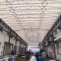 Tente pliante d'extérieur sur mesure, structure en acier galvanisé robuste de 2,2 mm d'épaisseur, PVC anti-poussière, imperméable et anti-UV
