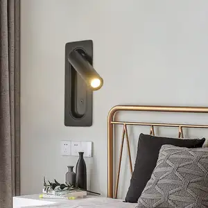 Hot Sale Mounted Reading Bedhead Corridor Indoor Lamp Design Wall Decor Light Bedroom Hotel Wall Lights For Home