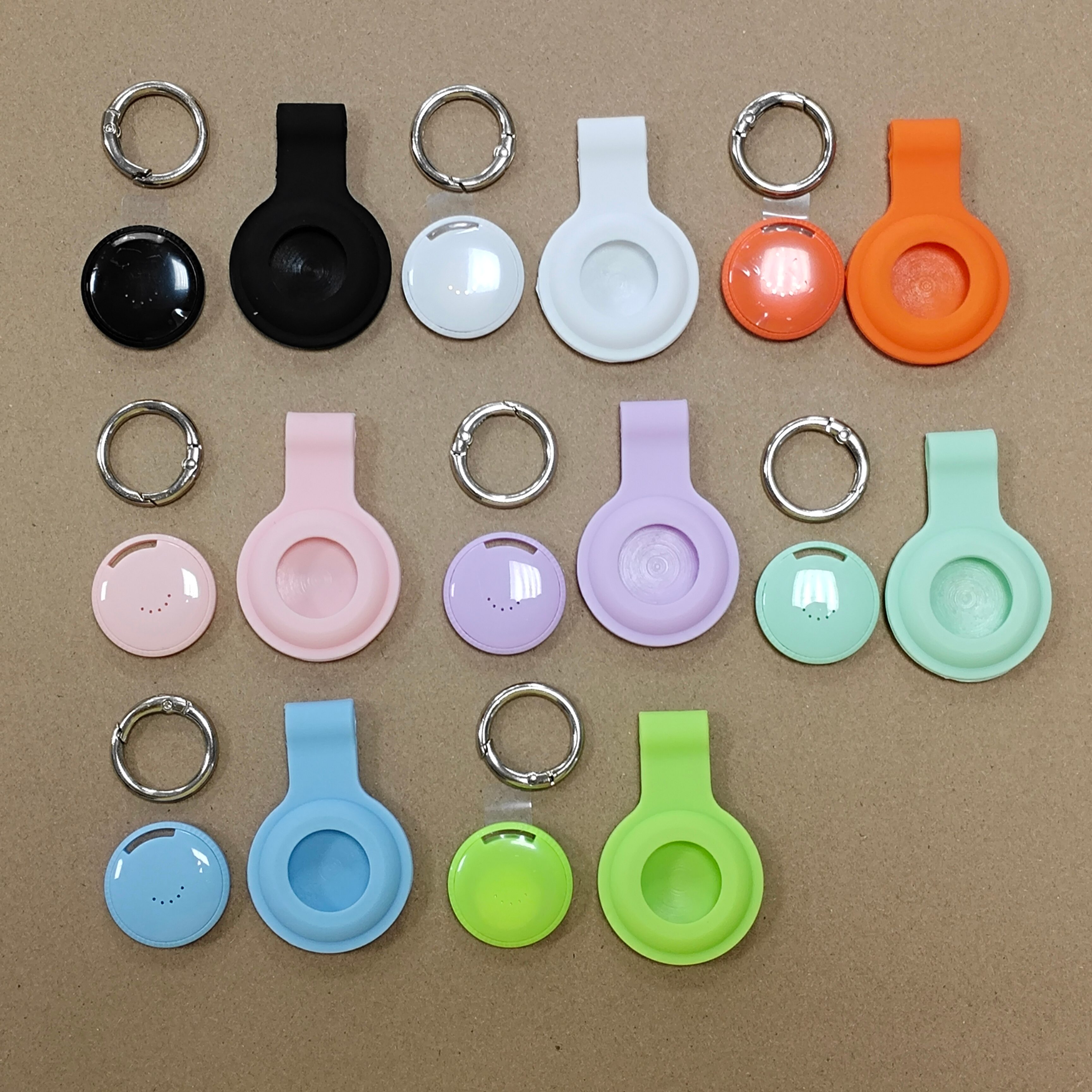 Noir/blanc/orange/vert/violet/bleu/rose/cyan