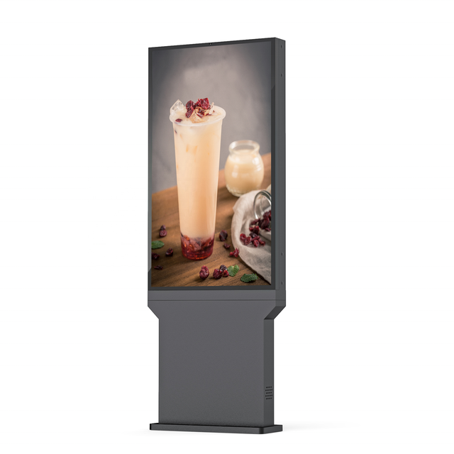 55 Inch Outdoor LCD Waterproof Digital Information Kiosk High Brightness Smart Totem LDZ Touch Screen Digital Signage Display