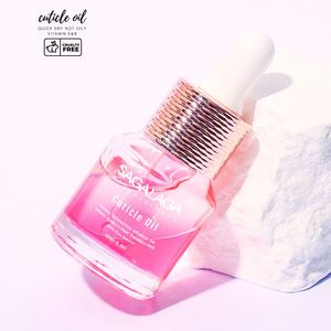 SAGALAGA Reparación de uñas Aceite de suero para el crecimiento 15ML Doble capa 2 colores Aceite para cutículas para manicura Tratamiento de pedicura Cuidado - Product Image 2