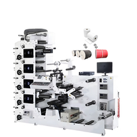 Machine d'impression flexographique pour les petites entreprises avec autocollant d'étiquette automatique sacs en papier imprimés personnalisés et papier fin