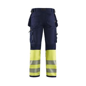 BLAKLADER - 199316428933C58 Pantalones elásticos de 4 vías Hi-Vis Azul marino/Amarillo-EAN 7330509716311 ROPA DE TRABAJO DE LA HI-VIS - Product Image 2