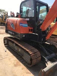ดีใช้ Doosan DX60/DH60-7รถขุดตีนตะขาบเพื่อขายเดิมราคาดีสำหรับขาย - Product Image 5