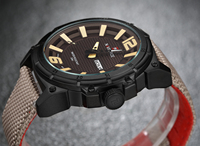 Naviforce — montre à Quartz pour hommes, montre-bracelet à Quartz étanche, de haute qualité, Sport, Date, 9066