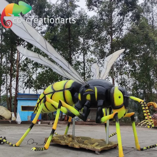Insect theme festival exhibition 3D animatronic animal mechanical wasp