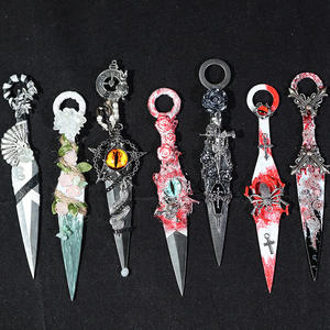 Wowei Dark Gothic Kunai Box Opener Finished Birthday Gift Hanfu Pendant Decoration Desktop Decoration - Product Image 5