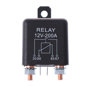 Relé de arranque para coche, 12V, 200A, JDQ200A, para reemplazo, reparación, uso general - Product Image 2