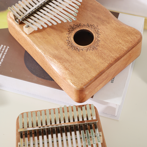Kalimba 2026, Piano de Pulgar de 17 Teclas, <span class=keywords><strong>Mbira</strong></span> Portátil, Logotipo Personalizado Gratuito, para Niños y Adultos Principiantes - Product Image 4