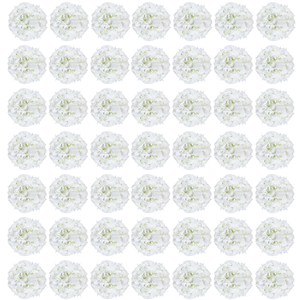 Gerçekçi ipek ortanca kafaları yapay çiçekler ile ev bebek duş düğün ve şükran süslemeleri için kaynaklanıyor - Product Image 2