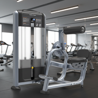 Appareil de musculation professionnel multi-gym en acier à charges réglables pour l'entraînement musculaire, les abdominaux, les extensions dorsales et la musculation pectorale