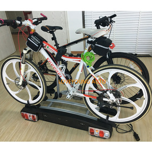 Support de vélo en aluminium, support de boule d'<span class=keywords><strong>attelage</strong></span> de vélo avec lumières pour support de <span class=keywords><strong>porte</strong></span>-vélo d'<span class=keywords><strong>attelage</strong></span> de voiture <span class=keywords><strong>3</strong></span> - Product Image 3