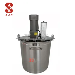 Electric 30L Soup Porridge Boiler Making Machine /Cooking Pot With Mixer/Food Cooking Mixer Machines With Agitator