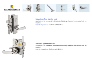 KEYMAN ANSI Grade 1 Anti-Theft Key Made Steel Aluminium SFIC <strong>Small</strong> Format Interchangeable Core <strong>Door</strong> Mortise Cylinder <strong>Lock</strong> FCC 7 - Product Image 6