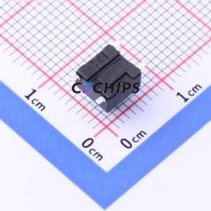 YTS-D003-2F Tactile Switch SMD-4P,6x6mm Switch Single Pole Single Throw Round Button 1.6N Vertical Mount - Product Image 2