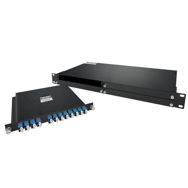 8CH CWDM LGX BOX MUX/DEMUX Fiber Optical Box 1270nm1610nm 4 8 16 Channel 1U Rack Mount LC/UPC Wdm System 20nm