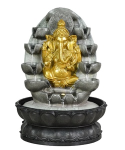 Petite <span class=keywords><strong>fontaine</strong></span> de <span class=keywords><strong>bouddha</strong></span> indien créatif, <span class=keywords><strong>fontaine</strong></span> de <span class=keywords><strong>d</strong></span>écoration intérieure, <span class=keywords><strong>fontaine</strong></span> de cascade <span class=keywords><strong>d</strong></span>'eau avec lumières LED - Product Image 1