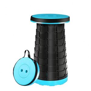 Échantillon Gratuit - Chaise de Camping d'Extérieur, Mini Tabouret Pliant en Plastique pour Randonnée, Tabouret Réglable et Pliable pour la Pêche - Product Image 5