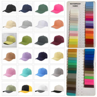 Casquettes de baseball à 5 panneaux avec logo personnalisé, imperméables, découpées au laser, chapeau de golf avec patch en cuir