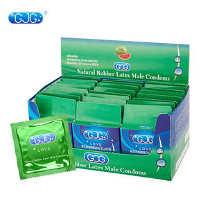 <span class=keywords><strong>Condones</strong></span> Masculinos de Látex de Caucho Natural con Sabor a Frutas, Ultrafinos, 3 Unidades por Caja, Personalizables - Product Image 4