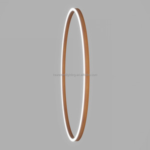 AC85-265V <span class=keywords><strong>LED</strong></span> Tường Đèn 24 "tròn hình bầu dục Vòng Anello bề mặt sconces thiết bị chiếu sáng cho phòng khách phòng ngủ cầu thang halllway - Product Image 6