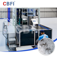 Machine à glaçons tubulaires commerciale haute productivité avec contrôle PLC pour moteur et engrenage PLC pour les Philippines, l'Italie, le Myanmar, Dubaï