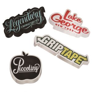 Pegatina de Vinilo Troquelada con Impresión Personalizada, Pegatina de PVC Adhesiva Impermeable, Impresión de Logotipos de Empresas, Diseño de Pegatinas de Dibujos Animados - Product Image 3