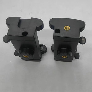 Support de téléphone pour diffusion en direct, pince métallique à double pression, rotatif à 360 degrés, fixation horizontale et verticale pour vlogging - Product Image 4