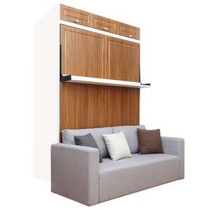 <span class=keywords><strong>Letto</strong></span> a Scomparsa Verticale Murphy con Divano, Design Antico Personalizzato, <span class=keywords><strong>Salvaspazio</strong></span> per Soggiorno e Hotel - Product Image 5