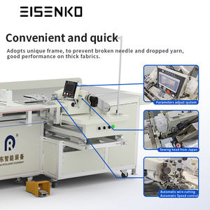 EISENKO Machine à coudre automatique à point invisible de haute qualité pour rideaux, fonctionnement à haute vitesse, certifiée CE RD-AFJ400 220V - Product Image 5