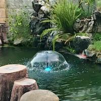 Fuente de cascada de cisne de piedra de acero inoxidable personalizada, producto de adorno de jardín interior y exterior