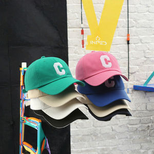 Gorra de Béisbol Deportiva Ajustable de Algodón 100% con Visera Curva y Letra C Bordada, Estilo Vintage, Alta Calidad, Venta al Por Mayor - Product Image 3