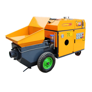 Pompe à béton électrique diesel sur <span class=keywords><strong>remorque</strong></span>, bétonnière avec pompe, machine de pompage <span class=keywords><strong>pour</strong></span> coulage de structures secondaires - Product Image 6