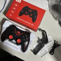 Control Inalámbrico BT con Soporte para X3, Joystick para Juegos Android, Teléfono Móvil, Tablet, TV Box, Mando de Juego T3