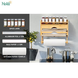 Distributeur de <span class=keywords><strong>papier</strong></span> <span class=keywords><strong>aluminium</strong></span> bambou avec porte-serviettes en <span class=keywords><strong>papier</strong></span> - Product Image 6