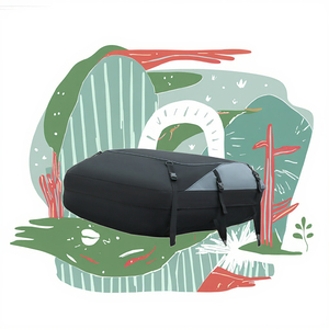 Original Car <b>Top</b> Luggage <b>PVC</b> 300L-400L Heat-sealed Waterproof Roof Bag Travel Storage Free Shipping - Product Image 3